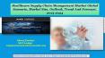 Healthcare supply chain management Market PowerPoint PPT Presentation