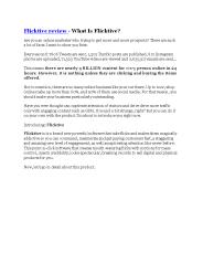 Flicktive review - Flicktive (SECRET) bonuses
