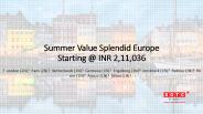Summer Value Splendid Europe with SOTC Holidays