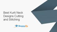 Best Kurti Neck Designs Cutting and Stitching