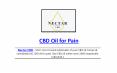 CBD Oil for Pain