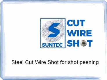 Steel Cut Wire Shot for shot peening (12)