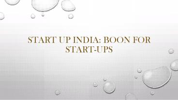 Startup India