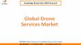 Global Drone Services Market Size and Share PowerPoint PPT Presentation