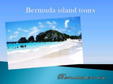 Bermuda Island Tours