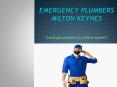 Emergency Plumbers Milton Keynes