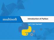 Introduction of Python