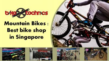 Mountain Bikes: Best bike shop in Singapore