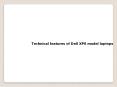 Dell XPS laptop models PowerPoint PPT Presentation