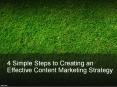 4 Simple Steps to Creating an Effective Content Marketing Strategy PowerPoint PPT Presentation
