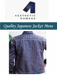 Quality Japanese Jacket Mens
