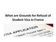 What are Grounds for Refusal of Student Visa in France PowerPoint PPT Presentation