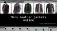 Mens leather jackets online