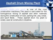 Asphalt Drum Mixing Plant