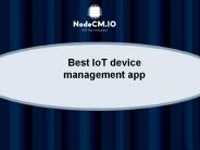 IoT device management app