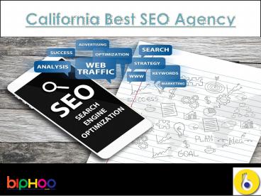 Best SEO Agency California