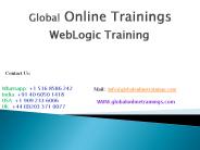 WebLogic Training | Oracle WebLogic Online Training - GOT (1)