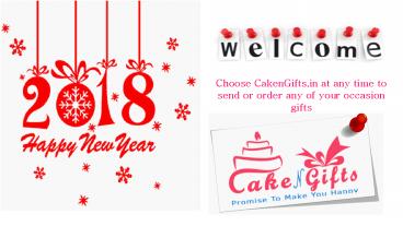 Looking for an online website for a cake order at midnight on the occasion of the new year?