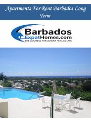 Apartments For Rent Barbados Long Term