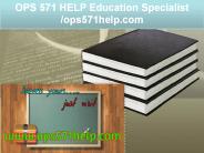 OPS 571 HELP Education Specialist /ops571help.com