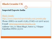 Black Granite UK