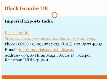 Black Granite UK (2)