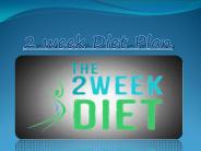 2 Week Weight Loss Diet Plan