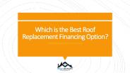 Roof Replacement Financing Companies In Georgia