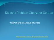 Electric Vehicle Charging Station