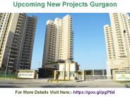 Upcoming New Projects Gurgaon