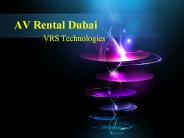 AV Rental Dubai | Audio Visual Dubai