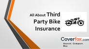All About Third Party Bike Insurance