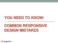 Top 7 Responsive Web Design Mistakes With Their Solutions PowerPoint PPT Presentation