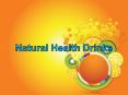 Natural Health Drinks PowerPoint PPT Presentation