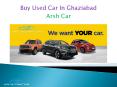 Buy Used Car In Ghaziabad