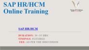 SAP HR PPT
