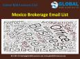 Mexico Brokerage Email List PowerPoint PPT Presentation