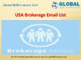 USA Brokerage Mailing List PowerPoint PPT Presentation
