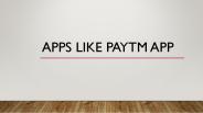 money earning apps like paytm