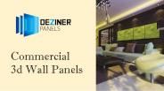 Commercial 3d Wall Panels