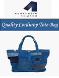 Quality Corduroy Tote Bag