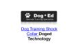Dog training shock collar - Doged Technology PowerPoint PPT Presentation