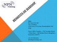 BENEFITS OF HADOOP