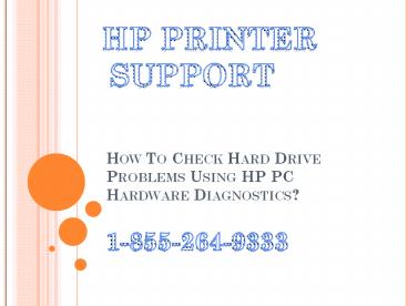 How To Check Hard Drive Problems | HP printer support