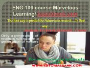 ENG 106 course Marvelous Learning/tutorialrank.com