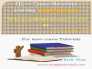 CIS 359  Course Marvelous Learning/snaptutorial.com