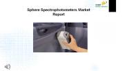 Sphere Spectrophotometers Market Research Report 2017