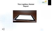 Thin Lightbox Market Research Report 2017