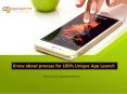 Know about process for 100% unique app launch on Device