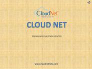CCNA certification course in Kolkata - CloudNet